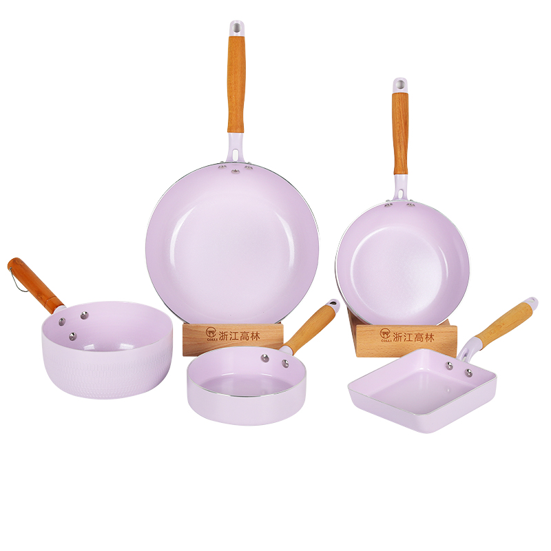 GL-LS110 Colli Press Aluminum Cookware Sets 8